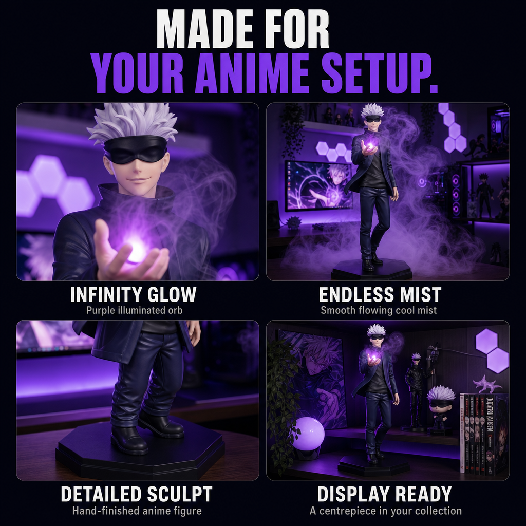 DomainMist™ – Infinity Glow Anime Humidifier