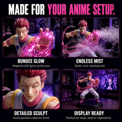 BungeeMist™ – Elastic Glow Anime Humidifier